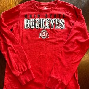 Boys long sleeve Ohio State Buckeyes t shirt